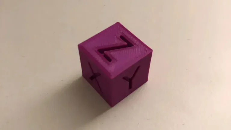 cubo de calibracion impresora 3d